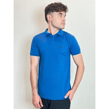Imagem de Polo Piquet Masculina Com Botão Polo Wear Royal-Masculino