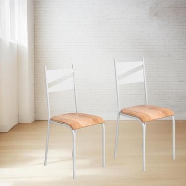 Imagem de Kit 2 Cadeiras de Jantar Varanda Cozinha Sala de Estar Epoxi 543.new -