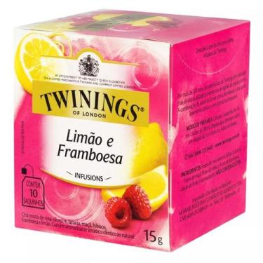 Imagem de Cha Twinings Misto 15G DP C/ 10 Saches Limão Framboesa