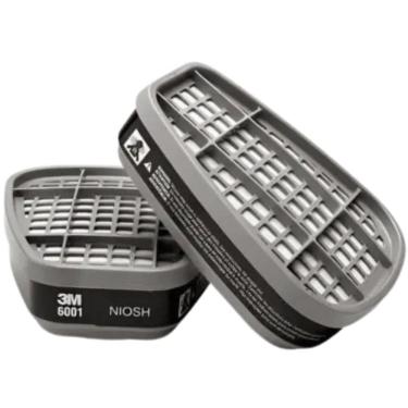 Imagem de Cartucho Químico Vapores Orgânicos GA 6001 o Par 3M