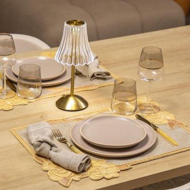 Imagem de Luminária De Mesa Copa E Cia Tátil Regulável ártico Old Gold