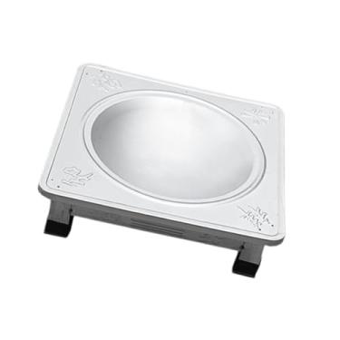 Imagem de WeiLaiKeQi Fogueira para exterior aço inoxidável multiuso compacto lenha braseiro para jardim quintal mochila quintal, quadrado grosso