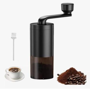 Imagem de Moedor De Café Manual Antigo Grãos Manivela Ajuste Moagem - Novo Secul