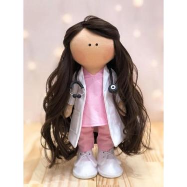 Imagem de Boneca Médica - Boneca Russa - Marias de Pano, Castanho escuro