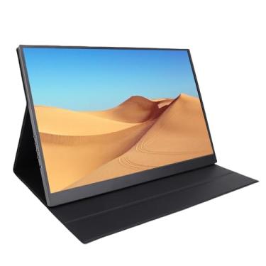 Imagem de Tangxi Monitor Portátil, Monitor de Jogos FHD 4K USB C de 16 Polegadas, Tela de Computador HDR IPS Com Caixa Protetora e Alto-falantes, Monitor Externo para Telefone Laptop