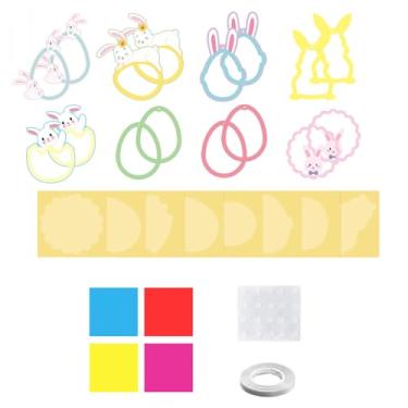 Imagem de Arte Em | Ornamentos De Suprimentos Para Atividades De Artesanato | Arte De Ornamento Em,Para Menino Menina Casa Janela De Vidro Festa De Aniversario Atividade Ao Ar Livre Escola