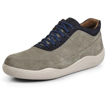 Imagem de Opananken Botas masculinas casuais Phanteon - 100% couro legítimo, forro macio, palmilha de látex de ar, sola de poliuretano flexível. Leve, durável, resistente ao odor. Estilo casual com conforto o