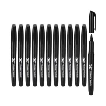 Imagem de Mr. Pen- Marcador permanente preto ponta fina 12 peças