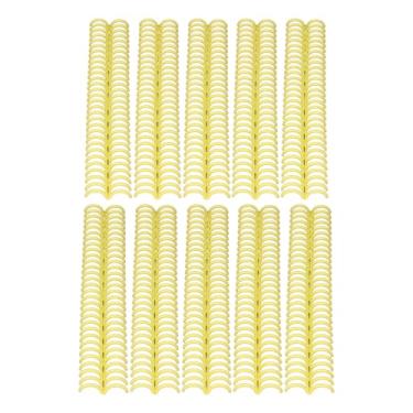 Imagem de Tnfeeon Espinhas de Encadernação de Pente para Documentos A4, Fichário de 30 Argolas Com Capacidade para 150 Folhas, Fichário de Argolas Flexível para Professores e Alunos, Perfeito para Relatórios,