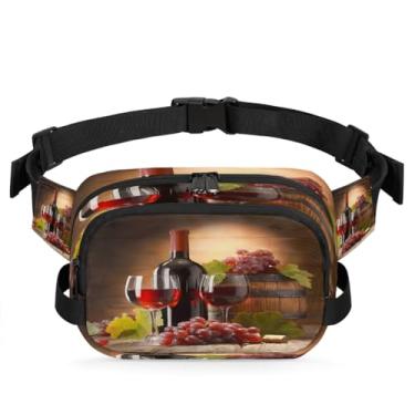 Imagem de Pochete de gato azul amarelo para mulheres e homens com alça ajustável, bolsa transversal, bolsa de peito, bolsa tiracolo, Cor 7