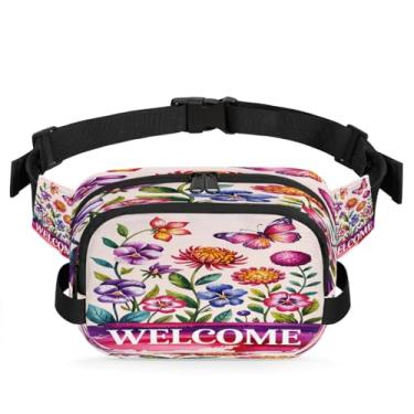 Imagem de Pochete laranja de abóbora de outono para mulheres e homens com alça ajustável, bolsa transversal, bolsa de peito, bolsa tiracolo, Cor 11