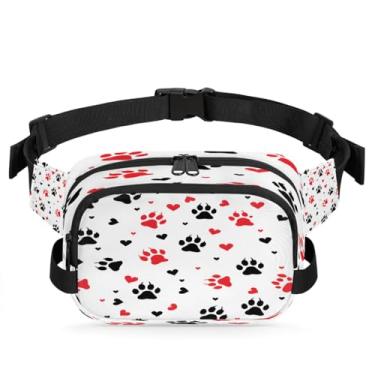 Imagem de Pochete de flor roxa lavanda para mulheres e homens com alça ajustável, bolsa transversal, bolsa de peito, bolsa tiracolo, Cor 15