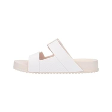 Imagem de Melissa Corrediças confortáveis para mulheres, Bege/branco, 35