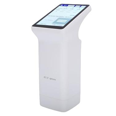 Imagem de Asixxsix Colorímetro, Medidor de diferença de cor de calibre de medição de 4mm para embalagem de rótulos de materiais impressos, tela táctil de 3,5 polegadas, com software móvel APP PC