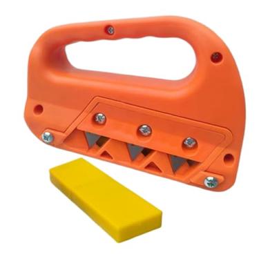 Imagem de Cortador Drywall, Ferramenta Manual de Acabamento com Ângulos de 45° e 60°, Aparador de Placa de Gesso Portátil, para Carpintaria Remodelação de Tetos Construção Casa Garagem