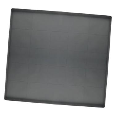 Imagem de Baoblaze Tapete protetor para máquina de lavar e secar roupa, ideal para guardar areia de gato e outros itens na máquina de lavar. Perfeito para o trabalho, Cinza