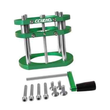 Imagem de predolo de elevação para mesa de tupia: robusto, preciso e versátil. Placa de inserção para mesa de tupia, ideal para máquinas de gravação, Verde