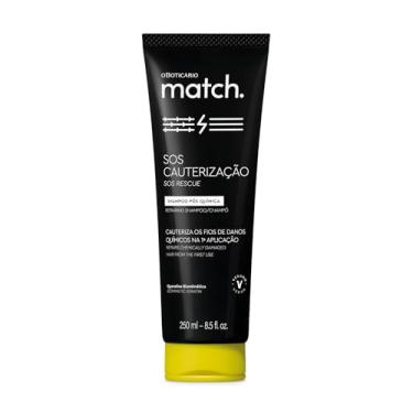 Imagem de Shampoo Pós-Química Match SOS Cauterização 250ml - O Boticário