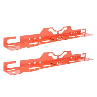 Imagem de aqxreight Placa de Ferramenta de Alinhamento de Roda Com 2 Fitas Medição Precisa Alta Eficiência Segura para Carros SUVs Veículos Laranja Incluindo Placa de Ferramenta de Alinhamento de Roda S