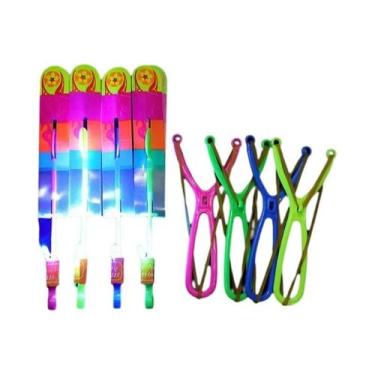 Imagem de Brinquedos De Lançador De Foguete LED Para Crianças Ao Ar Livre, 8-50P