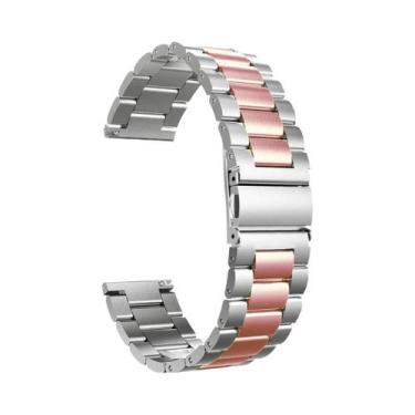 Imagem de Pulseira De Relógio Em Aço Inoxidável 20mm 22mm Para Amazfit GTS 4 2 2