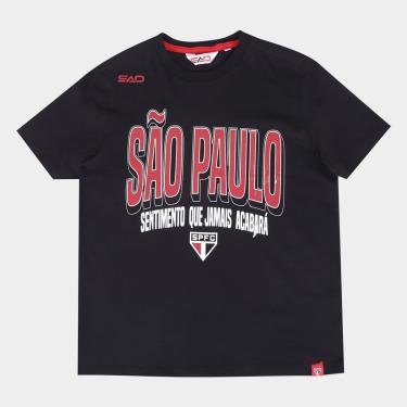 Imagem de Camiseta São Paulo Infantil Casual-Masculino