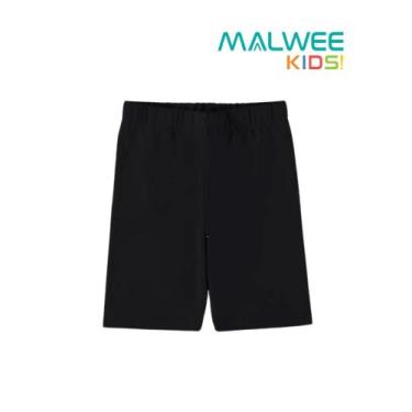 Imagem de Bermuda Infantil Menina Modelo Ciclista PRETO em Cotton Malwee Kids, 1
