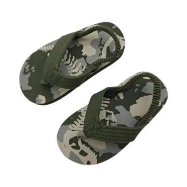 Imagem de Chinelos De Verão Para Crianças Com Estampa De Animais Antiderrapantes