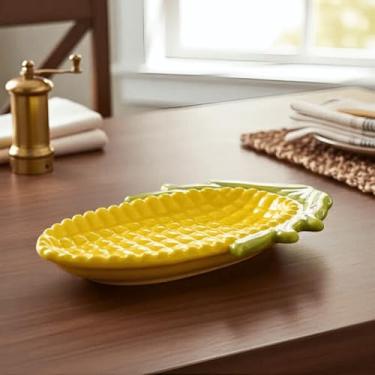 Imagem de Bowl Tigela Cumbuca Melancia Pitaya Kiwi Milho Cerâmica (Prato Milho 18cm)