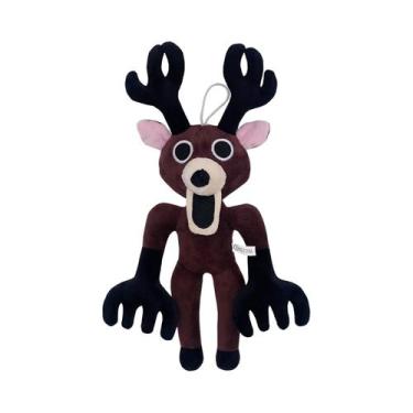 Imagem de Brinquedo De Pelúcia Cervo Marrom, Boneco De Pelúcia, Almofada Para Cr