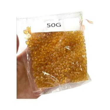 Imagem de Grânulos De Cola De Queratina Amarela E Branca 50-250g Para Extensões 