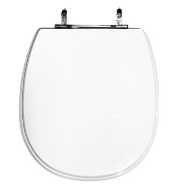 Imagem de Assento Sanitário Poliéster Para Louça Aspen (Deca) Aço (Reb. Oculto) 