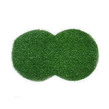 Imagem de Tapete Base para Comedouro de Pet em Grama Sintética 38x55cm 22mm de Altura Antiderrapante