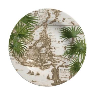 Imagem de Conjunto com 6 Pratos Fundo Indica Ø25cm - Alleanza Cerâmica