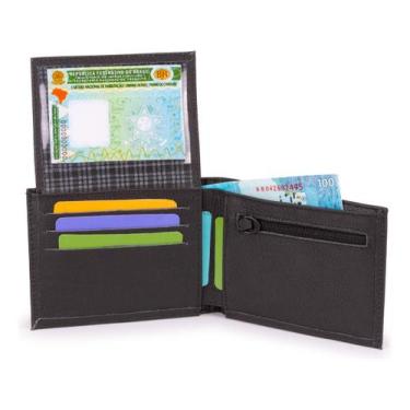 Imagem de Porta Cartão Com Visor Para Cnh Couro Legítimo Floater - LEARSI, Preto