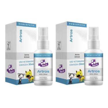 Imagem de 2 Artros Terapia P/ Artrite Artrose Homeopet 30ml Cães/gatos - Real H