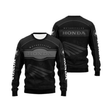 Imagem de Camiseta De Manga Longa Para Motocicleta Off-road Honda 2026, Competiç