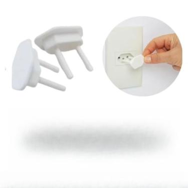 Imagem de Kit 24 Protetores de Tomada Segurança Contra Choque Elétrico – Acessório Durável(24 un)