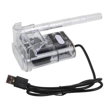 Imagem de Filtro Compacto USB Para Aquário Com Fluxo Ajustável E Desempenho De F