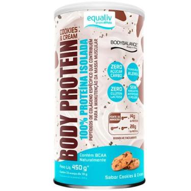 Imagem de Body Protein 100% Proteína Isolada Bodybalance Cookies and Cream (450g