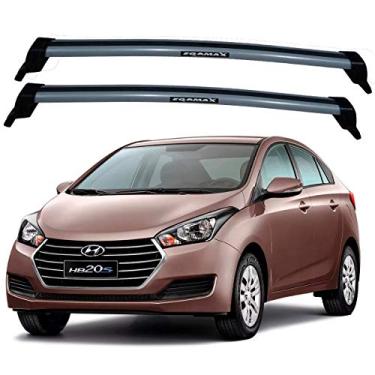 Imagem de Rack Eqmax New Wave HB20 Sedan 2015 2016 2017 2018 2019 Cinza