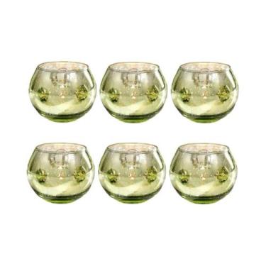 Imagem de Suportes De Velas De Vidro Variados 6 12 Peças Para Decoração De Mesa 