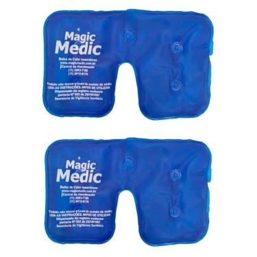 Imagem de 2 Bolsa Térmica Compressa Bag Quente Hot Frio Aquece Sozinha