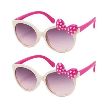 Imagem de Óculos De Sol Para Adolescentes Com Armação Grande E Laço Decorativo, 
