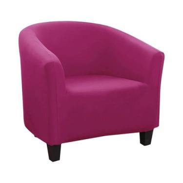 Imagem de Capa Protetora Elástica De Spandex Estampada Para Poltrona Club, Poltr