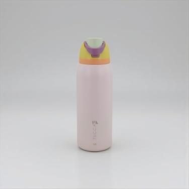 Imagem de Garrafa Térmica Inox 900ml Tucca Cajú Fosca Com Tampa e Canudo Mantém 12h Gelada Quente Para Academia Trabalho Carro Resistente Vedação Total (Lilás)