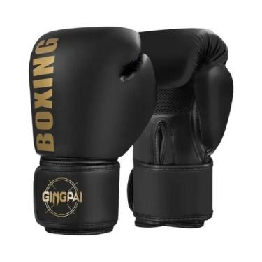 Imagem de Luvas De Boxe Profissionais Para Adultos 6/8/10/12oz Para Homens E Mul