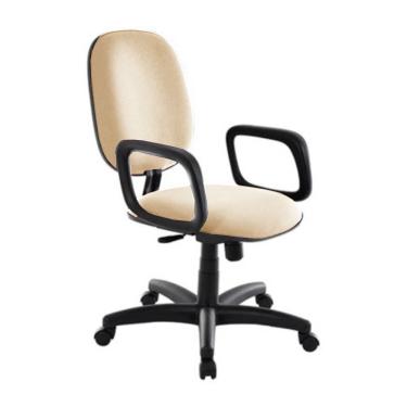 Imagem de Cadeira Diretor para Escritório com Braços Linha Uno Bege