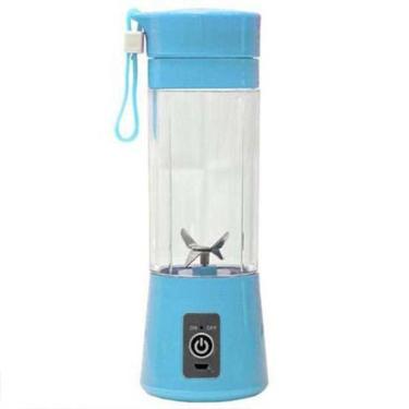 Imagem de Mini Liquidificador Portátil Usb Recarregável 6 Laminas