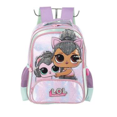 Imagem de Mochila de Costas Luxcel Lol Surprise Pet Violeta-Feminino